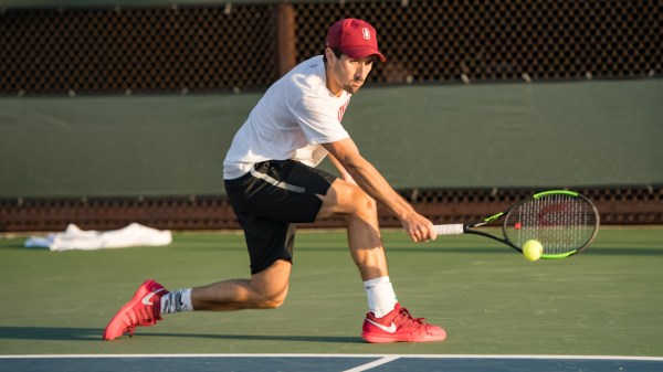 Junior William Genesen (above) defeated Santa Clara’s Connor Garnett 6-4,6-2 in the Cardinal’s 5-0 win over the Broncos. Stanford now carries a 2-0 record on the season. (LYNDSAY RADNEDGE/isiphotos.com)