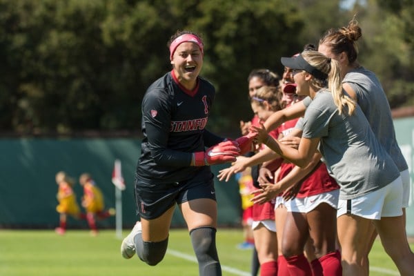 Senior goalkeeper Alison Jahansouz has 27 saves this season and will need to be sharp against Utah tonight. The Utes' offense averages 2.54 goals a game. (JIM SHORIN/isiphotos.com)