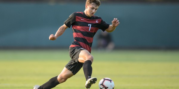 Freshman midfielder Will Richmond (above) scored the first goal of his collegiate career on Thursday to put the Cardinal into a tie with the Beavers. The game eventually ended in a draw. (JOHN TODD/isiphotos.com)