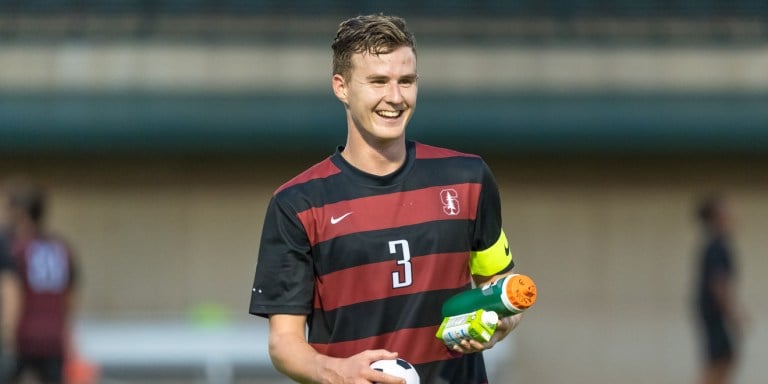 Junior defender Tanner Beason (above) has five goals on the season, third most on the team so far. His goal against Washington last Sunday lifted the Cardinal to a 3-1 win. (JIM SHORIN/isiphotos.com)