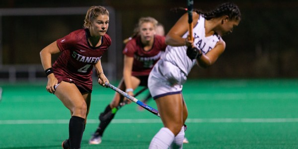 Senior defender Emma Christus (above) was honored for her contributions to the team on Saturday. Christus has the second most points scored on the team this year. (JOHN P. LOZANO/isiphotos.com)