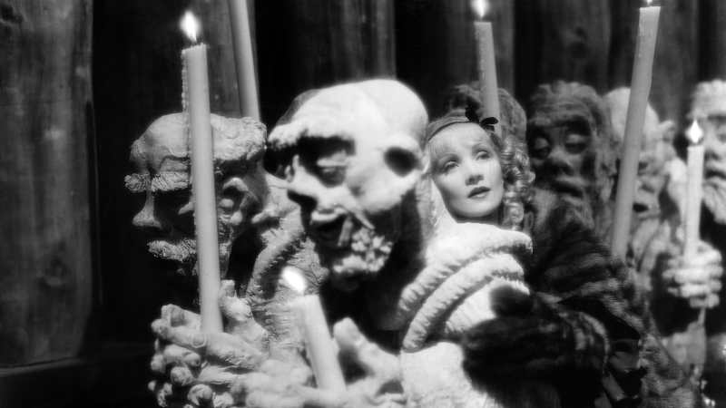 Marlene Dietrich is "The Scarlet Empress" in Josef von Sternberg's 1934 film (courtesy of The Criterion Collection and Universal Pictures).