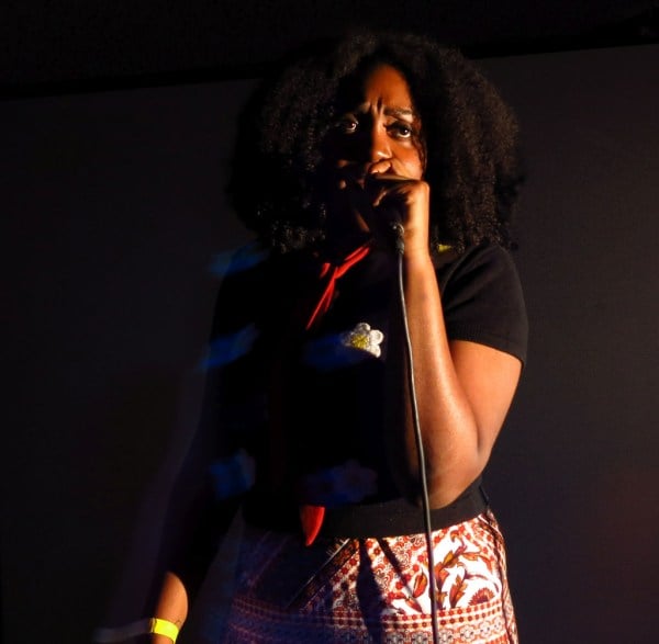 Chicago rapper Noname performs in 2016 at the first annual REC., a music festival in Rotterdam (RENE PASET/Flickr).