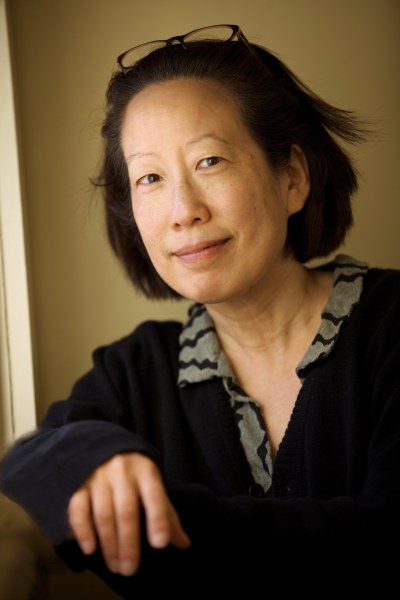 Gish Jen, author of "The Girl at the Baggage Claim," recently spoke at Stanford (courtesy of Boston Book Festival).
