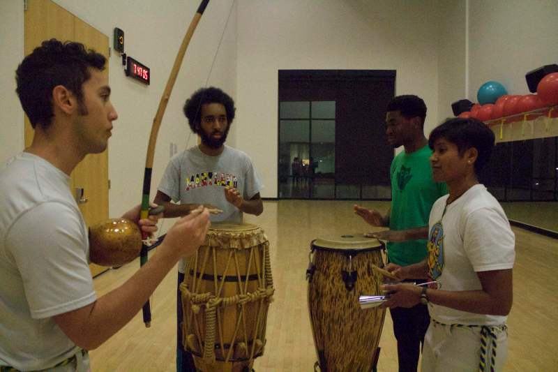 Capoeira is a martial art steeped in Afro-Brazilian culture (SARAH ONDAK/The Stanford Daily).