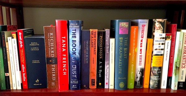 As evidenced by this shelf, Dr. Emily Rabiner is an avid reader (courtesy of Emily Rabiner).