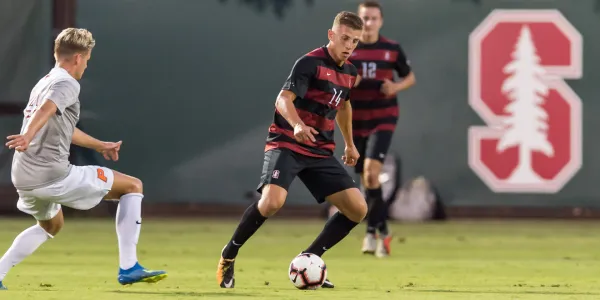 Freshman forward Zach Ryan picked up a crucial penalty in Thursdays game before scoring the lone goal for the Cardinal on Saturday against UCLA. He leads the team in goals with eight. (KAREN AMBROSE-HICKEY/isiphotos.com)