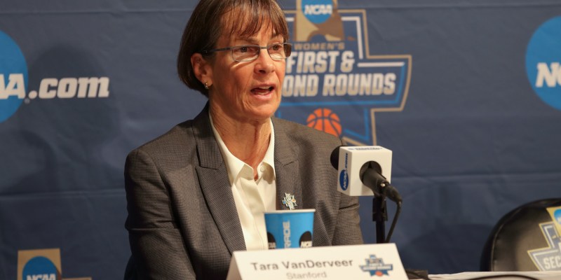 Women's basketball head coach Tara Vanderveer (above) prepares for her 40th season at the helm of the Stanford Cardinal. The team looks to build on a sweet 16 appearance in last year's NCAA tournament. (BOB DREBIN/isiphotos.com)