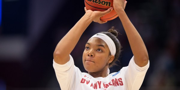 Sophomore forward Maya Dodson (above) is looking to have a breakout season in her second year with the Cardinal, proving to be a crucial offensive and defensive presence. She scored 10 in the win on Wednesday. (AL CHANG/isiphotos.com)