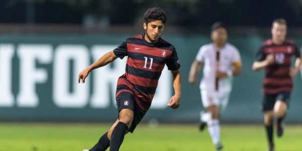 Senior midfielder/forward Amir Bashti has scored seven goals this season as the No. 9  Stanford put their season as the No. 9 Stanford put their season on the line in today’s quarterfinal match of the NCAA Division I Championship. (JIM SHORIN/isiphotos.com)