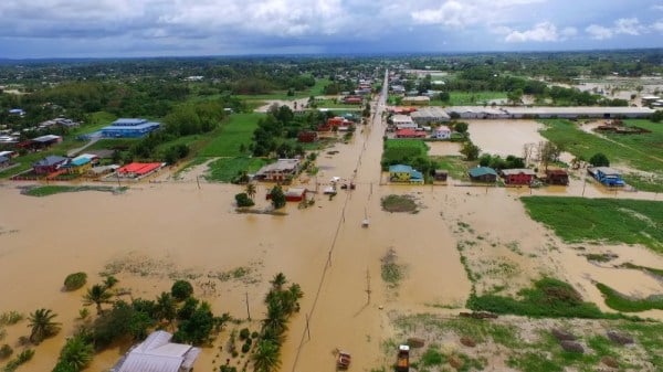 Flooding in Trinidad and Tobago (Courtesy of WiFundYou).