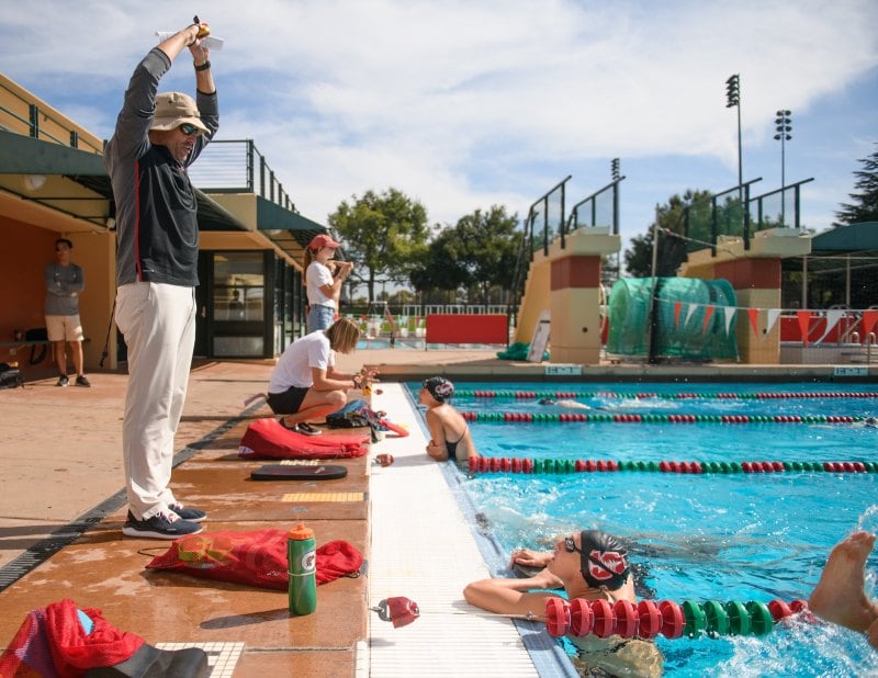 Women's swimming head coach Greg Meehan (above) was named the coach for the 2020 Olympic games for the US women's team. (JOHN TODD/isiphotos.com)