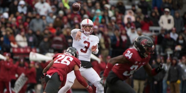Junior quarterback KJ Costello (above) will have one more chance in 2018 to show off his abilities when Stanford takes on the Pitt Panthers in the Sun Bowl this December. (DON FERIA/isiphotos.com)