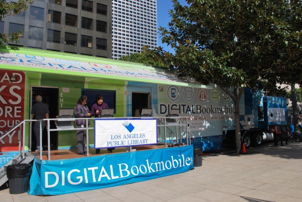 The Los Angeles Public Library uses Overdrive to make books available online (courtesy of Flickr).