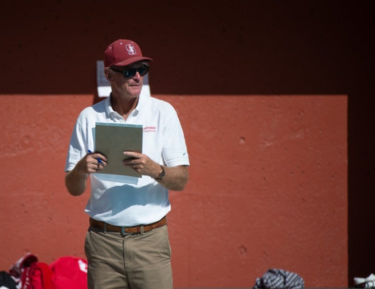 Men's swimming and diving head coach Ted Knapp (above) announced his retirement on Monday. (JOHN TODD/isiphotos.com)