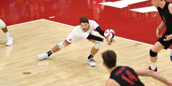 Fifth-year libero Kyle Dagostino (above) has been the defensive backbone behind the Cardinal's successes. (HECTOR-GARCIA MOLINA/isiphotos.com)