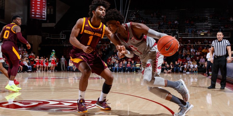 Sophomore point guard Daejon Davis (above) led the Cardinal over the Buffaloes with 16 points, four rebounds, and six assists. He shot 4-4 from the field in the second half. (BOB DREBIN/isiphotos.com)