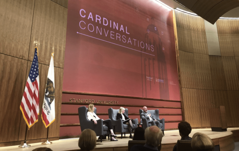 In its inaugural year, the Cardinal Conversations forum welcomed guests such as Christina Sommers and Andrew Sullivan to promote a more diverse campus discourse.