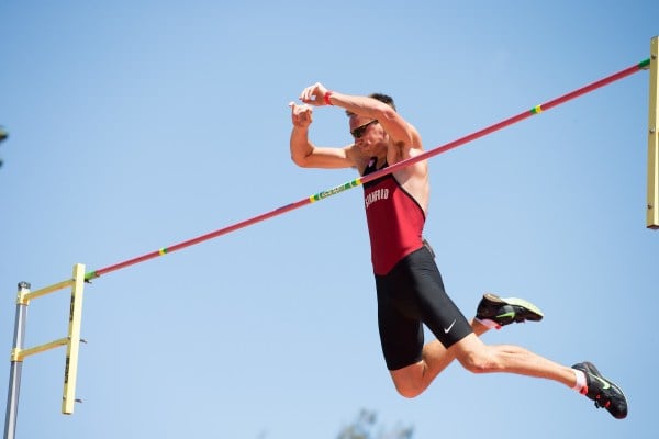 Fifth-year Harrison Williams (above) placed first in the nation in the heptathlon over the weekend. (BOB DREBIN/isiphotos.com)