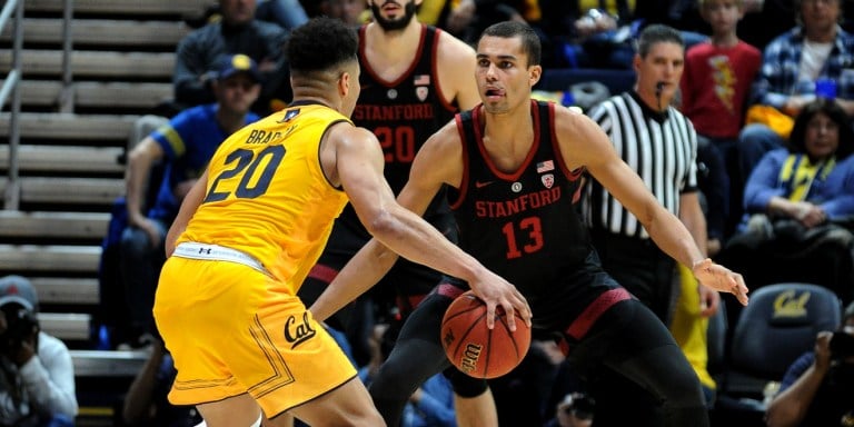 Sophomore forward Oscar de Silva tied his career-high with 23 points as the Cardinal defeated the Oregon State Beavers. (MICHAEL KHEIR/isiphotos.com)