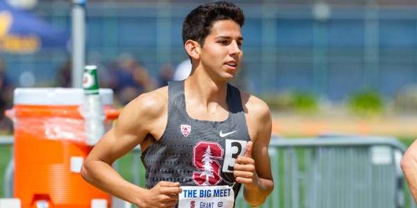 Nine-time All-American Grant Fisher (above) will represent the Cardinal in the 3,000 meters at the Millrose Games in New York this weekend. Last year, Fisher finished fourth at the indoor NCAA Championships in the event. (JOHN P. LOZANO/Courtesy of Stanford Athletics)