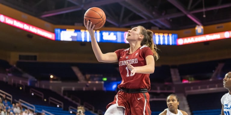 Senior forward Alanna Smith (above) tallied 20 points in the Cardinal's most recent 78-48 win over Arizona. Smith and the women's basketball team will face the Wildcats at Maples Pavilion tonight at 7 p.m. (ROB ERICSON/isiphotos.com)