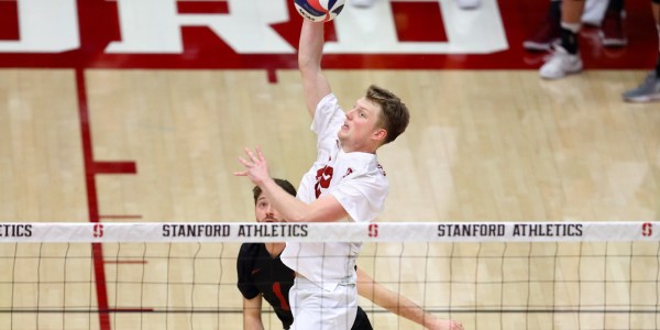 Senior outside hitter Jordan Ewert (above) recorded 14 kills while hitting .500 as the Cardinal claimed their third straight sweep. (HECTOR GARCIA-MOLINA/isiphotos.com)