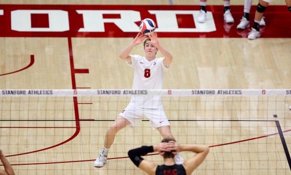 Sophomore outside hitter Leo Henken (above) has been thrust into a starting role after injuries to teammates. He had his best game of the season on Saturday, registering nine kills on .444 hitting. (HECTOR GARCIA-MOLINA/isiphotos.com