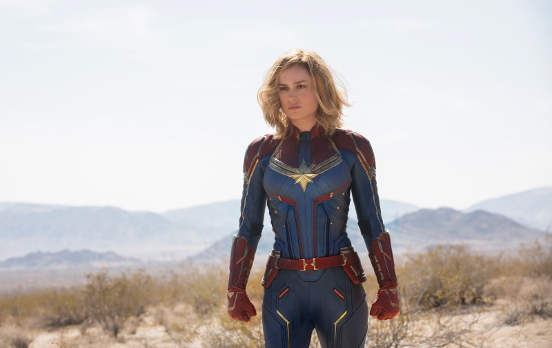 Captain Marvel is the first female superhero in the Marvel Cinematic Universe (courtesy of Walt Disney Studios).
