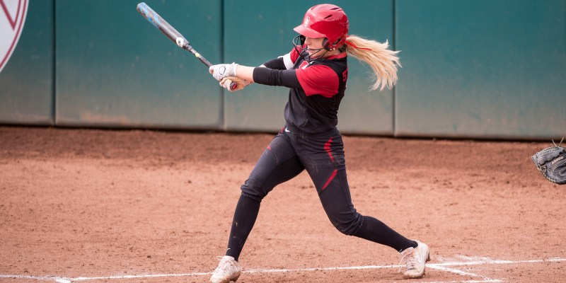 Junior outfielder Hannah Howell contributed a two-out RBI double in the bottom of the third to help the Cardinal prevail 2-1 over Bucknell on Friday. (KAREN AMBROSE HICKEY/isiphotos.com)