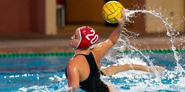 Freshman Ryann Neushall (above) recorded a hat trick to help the No. 2 Cardinal defeat No. 9 Arizona State on Sunday afternoon. The Stanford women improved to 12-1 on the season and 2-0 in MPSF play. (JOHN P. LOZANO/isiphotos.com)