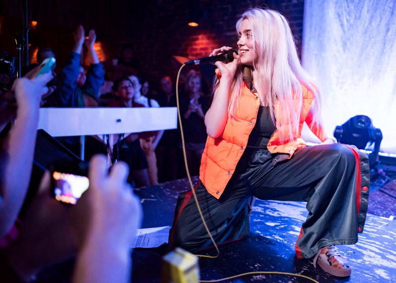 Billie Eilish uses ambivalent tonalities to express her complex emotional state in "Ocean Eyes" (courtesy of Wikimedia Commons).