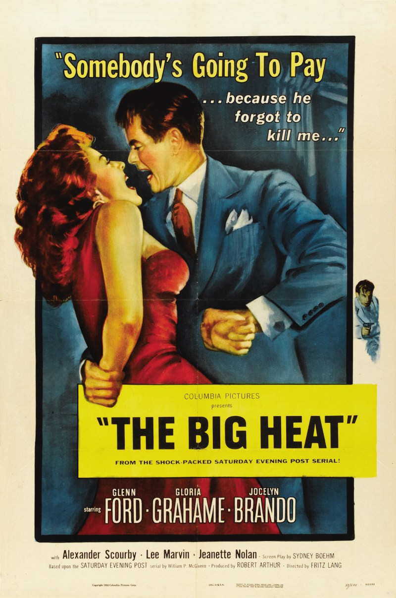 n Fritz Lang's "The Big Heat," a detective becomes subsumed in the sordidness of society (courtesy of Dr. Macro).