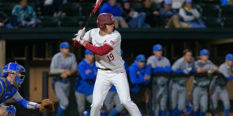 Junior RHP Will Matthiessen (above) was charged with his first weekend loss after allowing four runs in the first and an additional two in the third before exiting. (JOHN P. LOZANO)