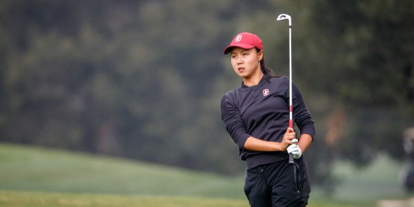 Junior Ziyi Wang (above) recorded a team-leading performance at the Silverado Showdown after shooting 3-over 219 through three rounds, which was good for a seventh-place tie individually. (BOB DREBIN/isiphotos.com)