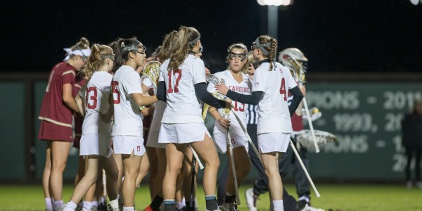 The Stanford lacrosse team (above) will compete for the second seed in the conference tournament when it takes on Colorado this weekend. (MACIEK GUDRYMOWICZ/isiphotos.com)