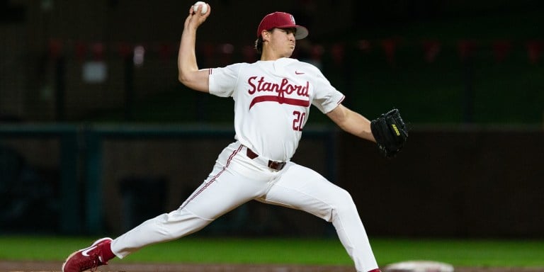 Sophomore RHP Brendan Beck (above) will likely start on Thursday against the Ducks. Junior LHP Erik Miller will likely start on Saturday. (JOHN P. LOZANO/isiphotos.com)