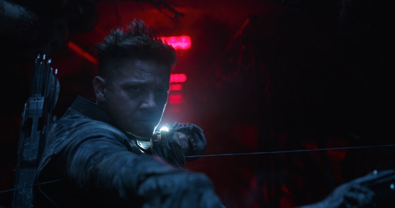 Novices watching "Avengers: Endgame" may not understand why Hawkeye (Jeremy Renner) embarks on a killing spree (courtesy of Disney and Marvel Studios).