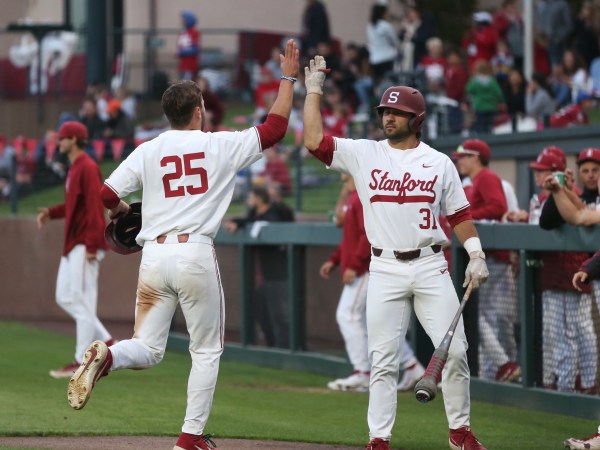 Redshirt junior third baseman Nick Bellafronto (above, 25) rocked a double, sacrifice fly, RBI, and he was one of seven players to score a run in Stanford's 8-5 victory over Oregon State. (Courtesy of Stanford Athletics)