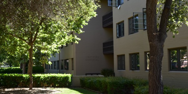 Crothers Hall (GILLIAN BRASSIL/The Stanford Daily)