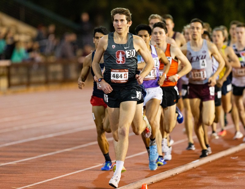 Fifth-year Steven Fahy (above) will represent the Cardinal in the men's 3,000-meter steeplechase, an event that he finished third in at the outdoor NCAA Championships. Reigning NCAA Champion, Obsa Ali will also be in the highly competitive field. (JOHN P. LOZANO/isiphotos.com)