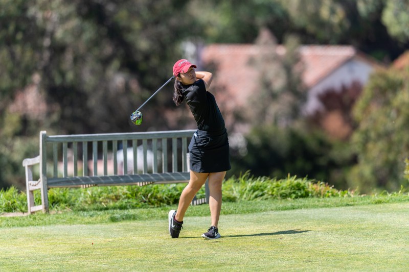 Junior Andrea Lee (above) is a critical part of the women's golf team. She is currently tied with Mhairi McKay (1994-97) for program leader in career wins with eight. (ROB ERICSON/isiphotos.com)