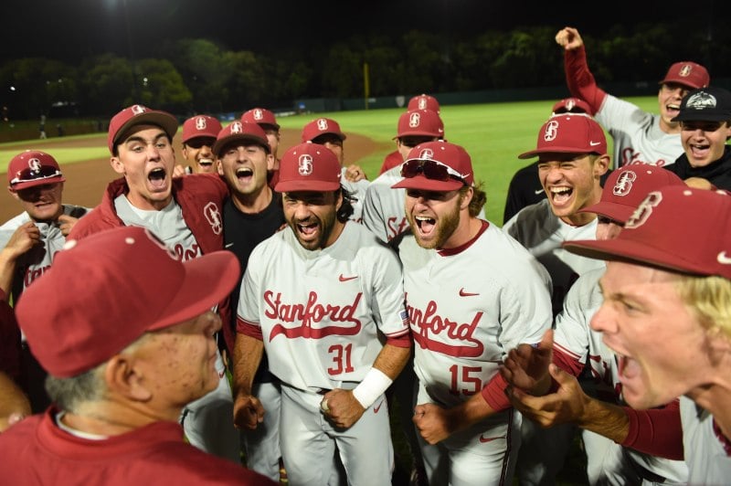 The Stanford Cardinal advance to their first Super Regional since 2014 with a Game Seven regional win over Fresno State. After dropping a loss to the Bulldogs on Saturday, the Cardinal had to string together three straight wins to escape the Regional round. (Courtesy of Stanford Athletics)