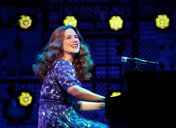 Actor Sarah Bockel stars as the songwriter Carole King in the touring production of "Beautiful." She  brings natural nuance and warmth to the role (courtesy of Joan Marcus).