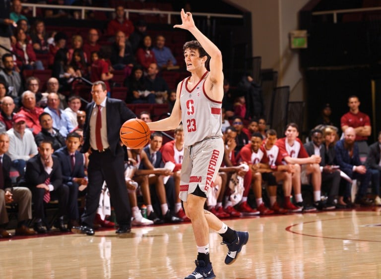 Ryan was a key contributor to the Stanford team and was destined for a larger role this year with star forward KZ Okpala having been selected by the Miami Heat in the 2019 NBA draft. (Photo: Hector Garcia-Molina/isiphotos.com)