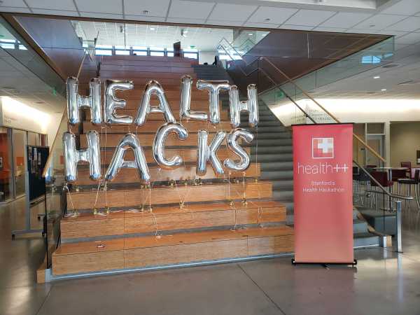 Last weekend, SHIFT ran health++, a hackathon geared towards tech and medical advancement. For 30 hours, over 300 students and professionals competed to solve challenges in global health, mental health and chronic diseases. (Photo : Mihir Patel/The Stanford Daily)