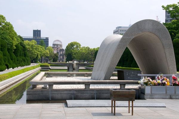 "Threnody for the Victims of Hiroshima" contemplates the nature of memorial (Picture: Hiroshima Peace Memorial Park) Credit: Wikimedia Commons