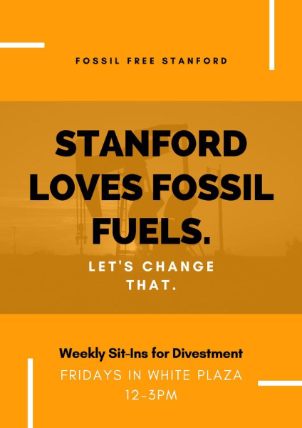 Photo Courtesy of Fossil Free Stanford