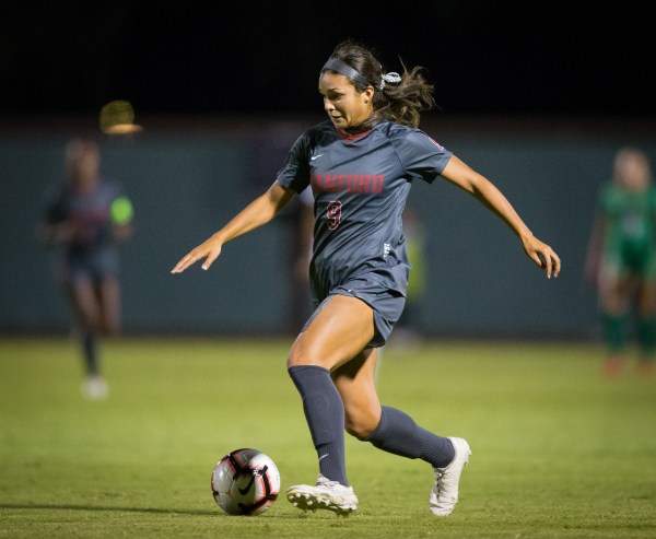 Sophomore forward Sophia Smith (above) has scored in 4 of the last 5 games and is a key player to watch in the women's soccer game at Oregon State on Thursday (ERIN CHANG/Stanford Athletics).