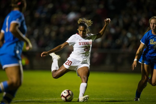 Junior forward Catarina Macario (above) looks to continue her phenomenal offensive run against the Sun Devils on Thursday. Her 20 goals lead the NCAA. (ERIN CHANG/ Stanford Athletics).